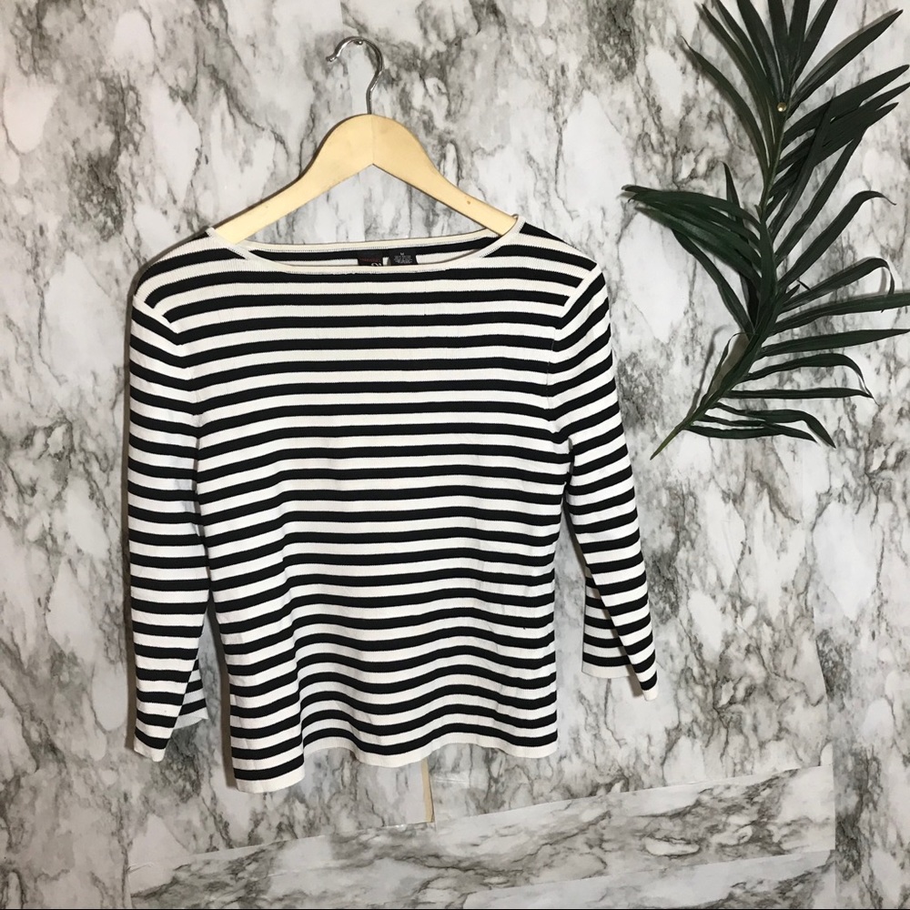 Essential G  stripped blouse (M)